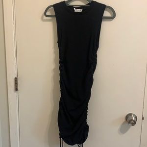 Lioness Black Military Minds mini dress SMALL NWT